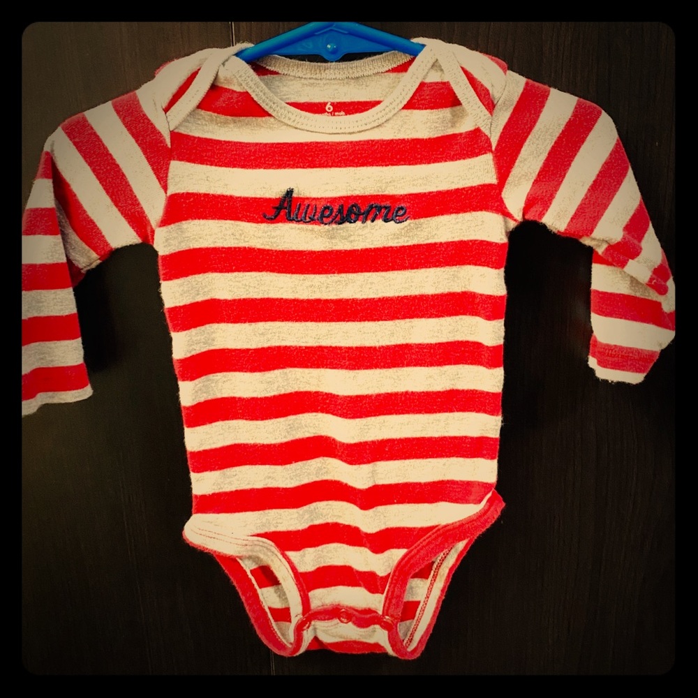 “Awesome” Long Sleeve Bodysuite